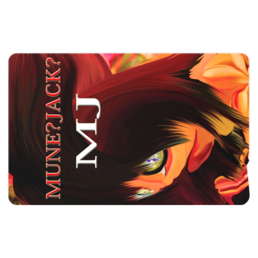MJアート・ICカードステッカー Art goods of artist MJ  [IC card sticker] 07