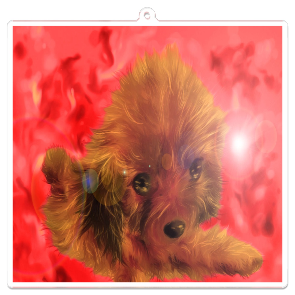 MJアート・アクリルキーホルダー（100×100mm）017