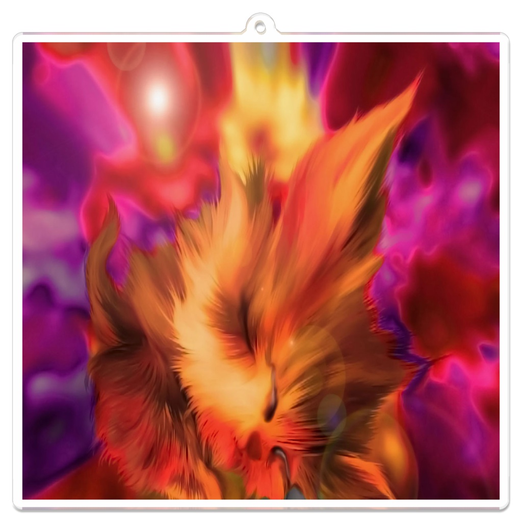 MJアート・アクリルキーホルダー(100×100mm)013