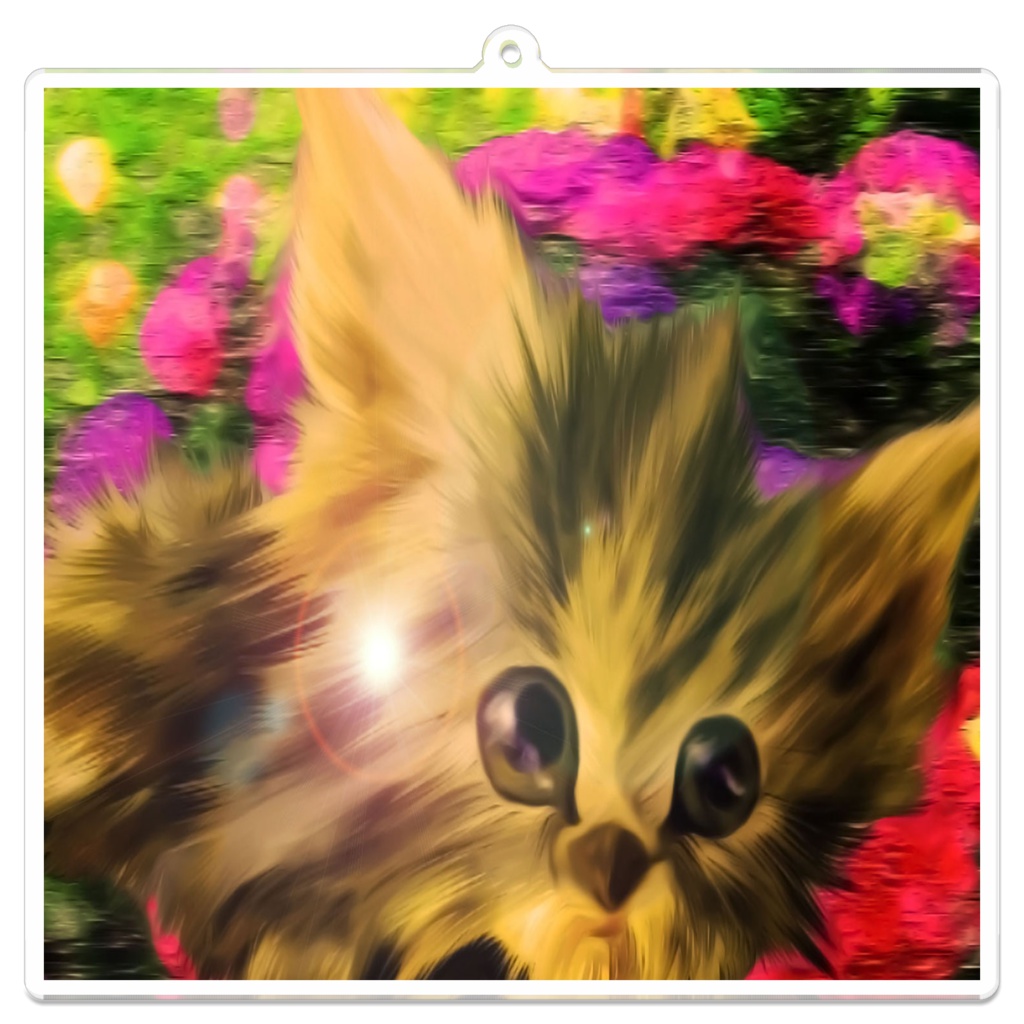 MJアート・アクリルキーホルダー（100×100mm）012