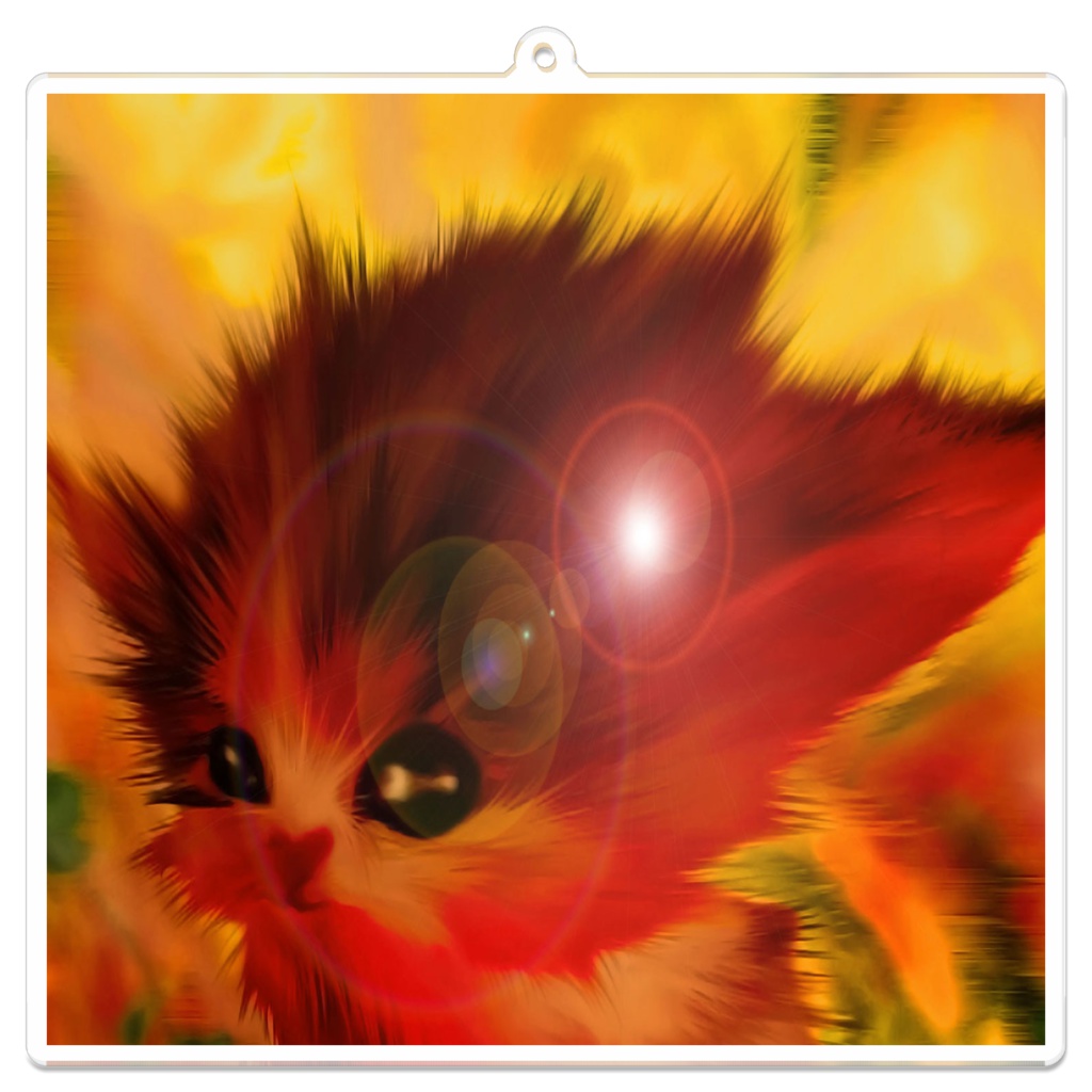 MJアート・アクリルキーホルダー（100×100mm）011