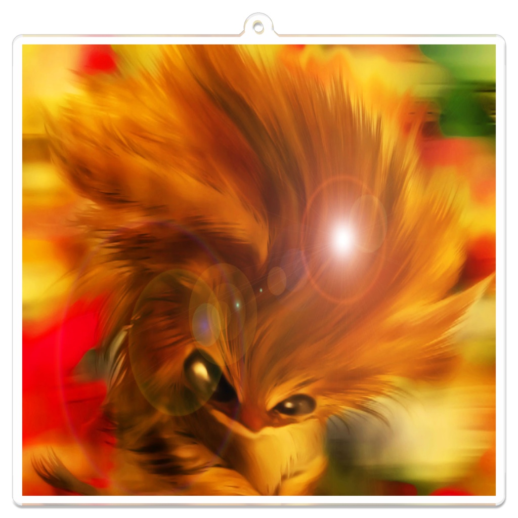 MJアート・アクリルキーホルダー（100×100mm）010