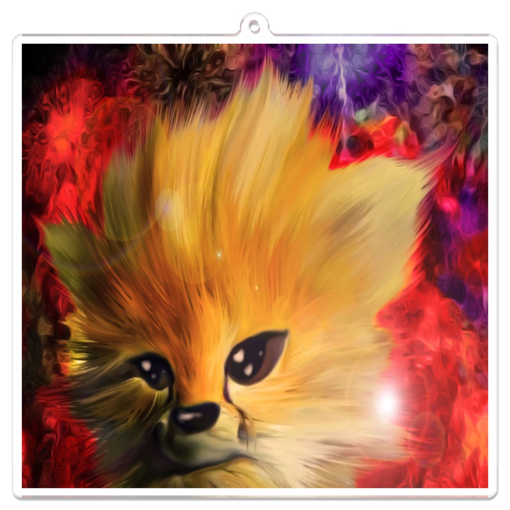 MJアート・アクリルキーホルダー（100×100mm）03