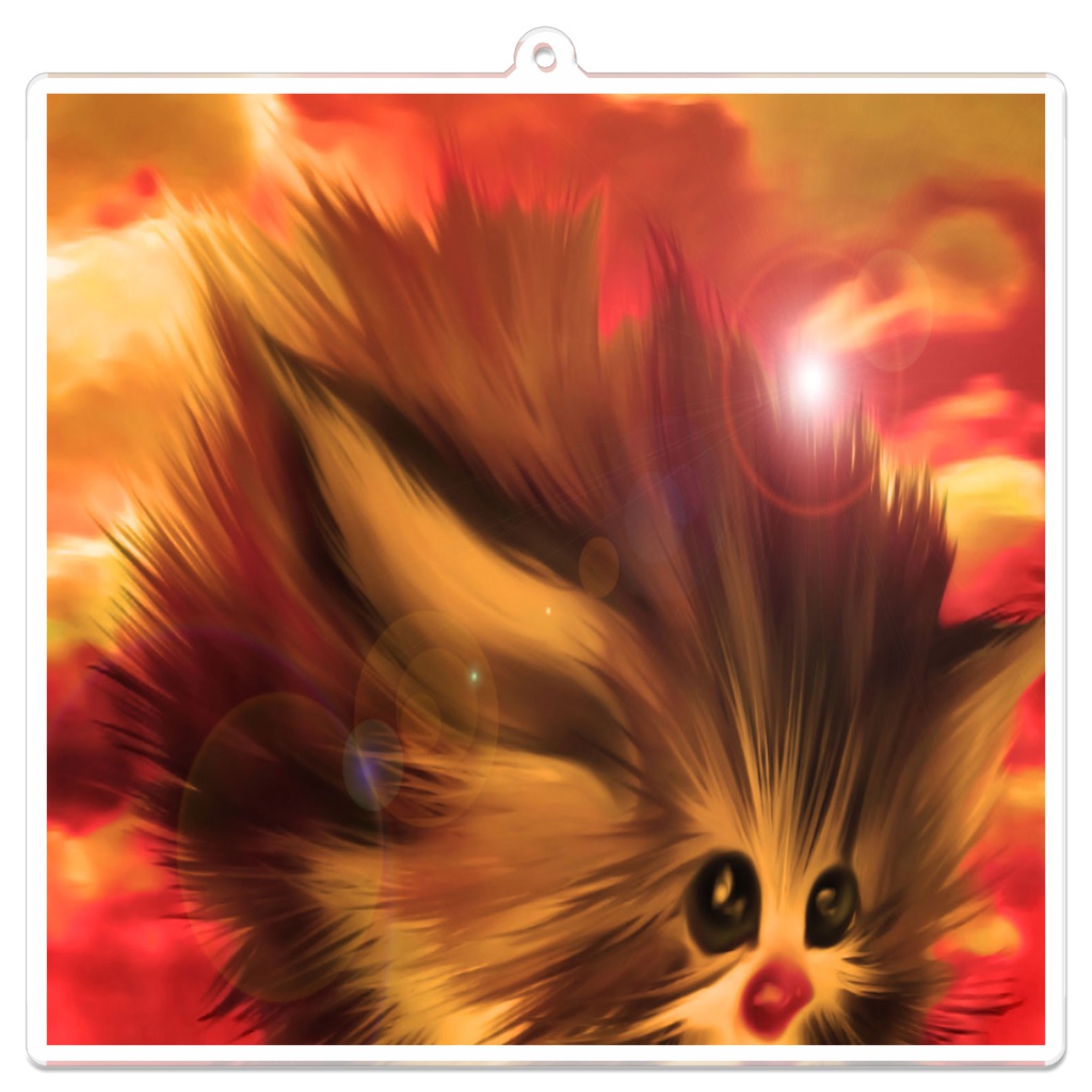 MJアート・アクリルキーホルダー（100×100mm）01