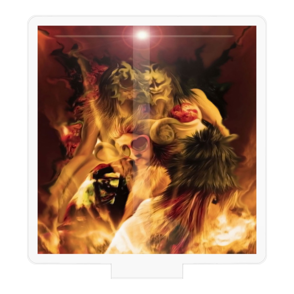 artistMJアート・アクリルフィギュア(50×50mm)0188