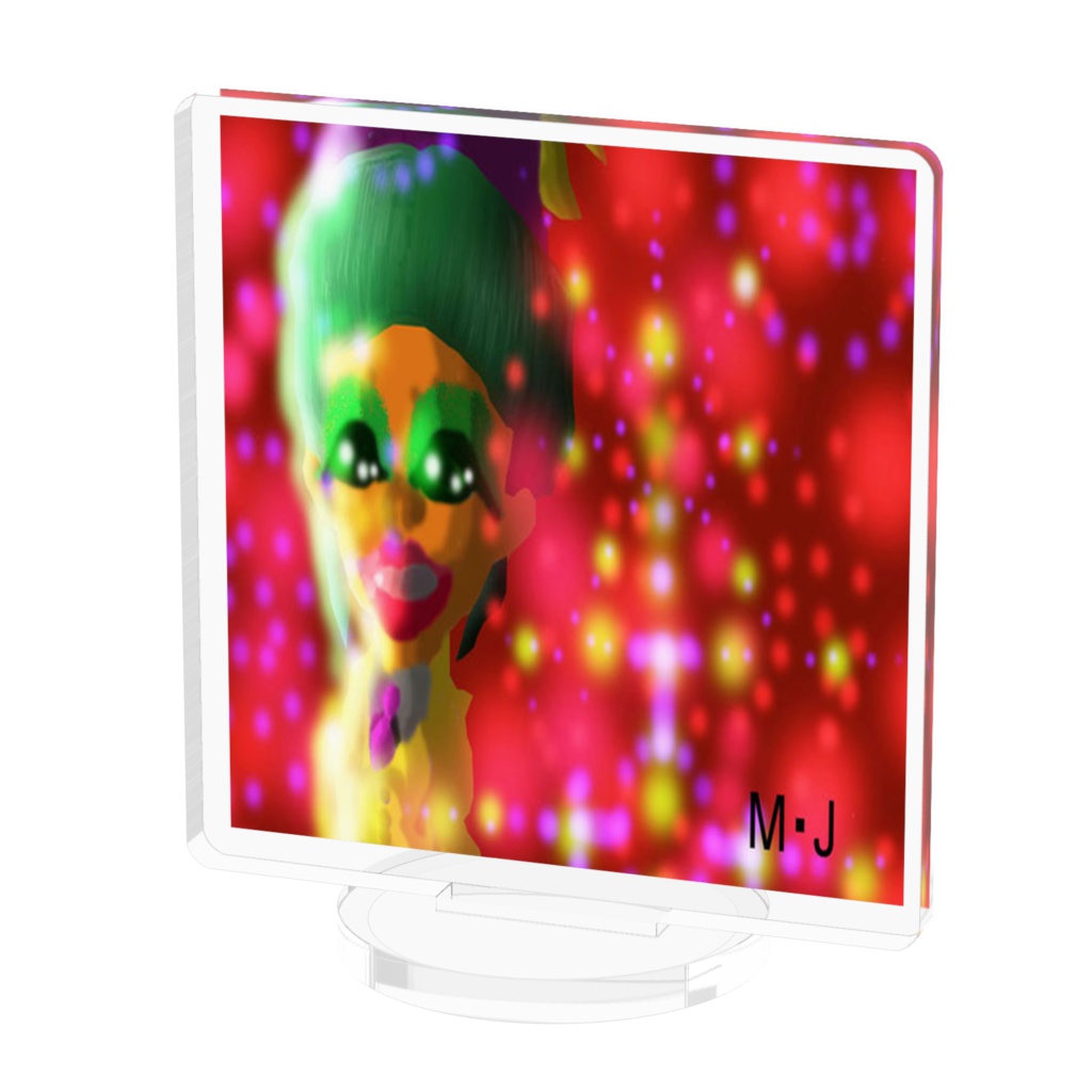 artistMJアート・アクリルフィギュア（50×50mm）0102