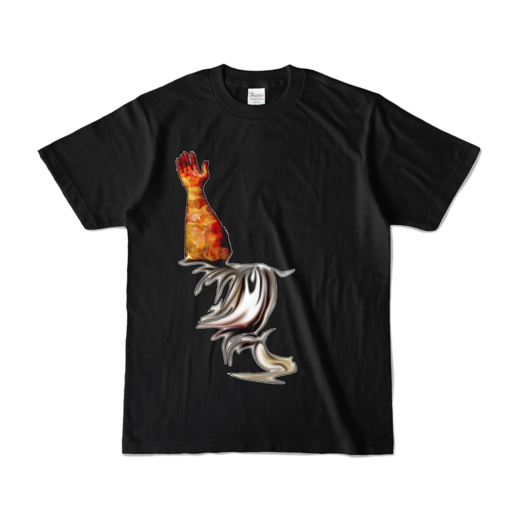 カラーTシャツ ブラック 093