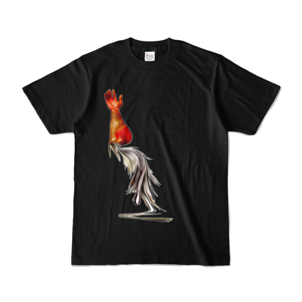 カラーTシャツ ブラック 094