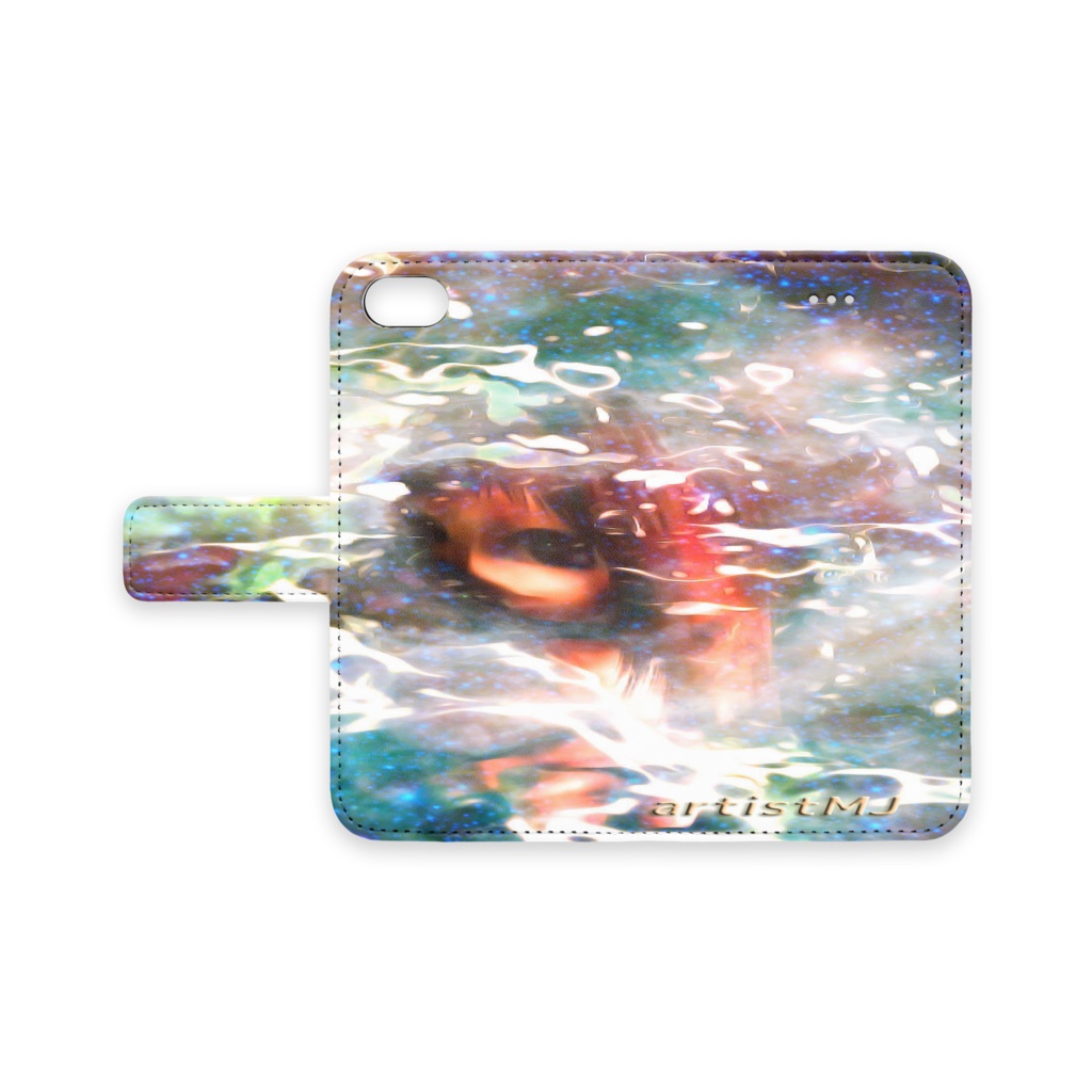 artistMJアート・手帳型iPhone8/7ケース07