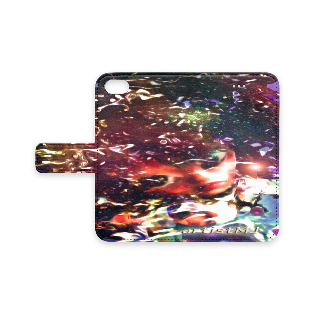 artistMJアート・手帳型iPhone8/7ケース011