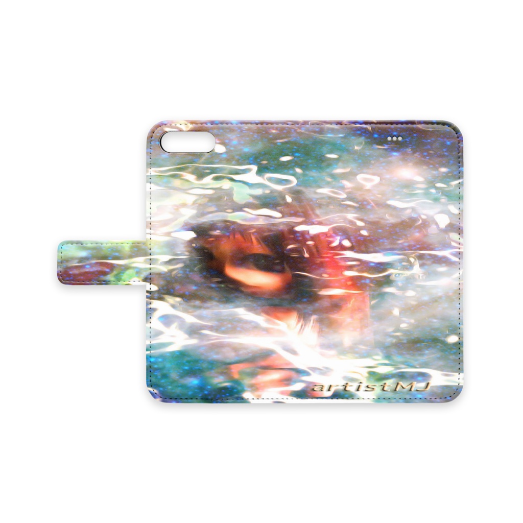 artistMJアート・手帳型iPhone8Plus/7Plusケース07