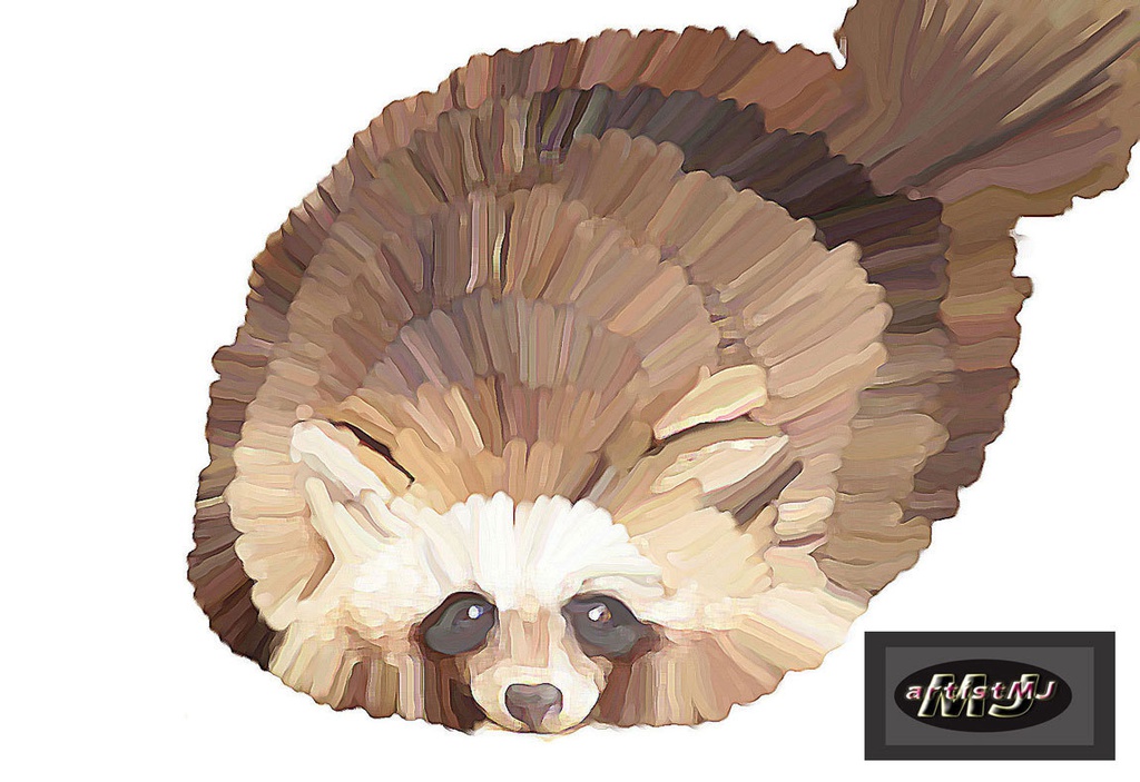 artistMJアート・トートバッグ(L)019