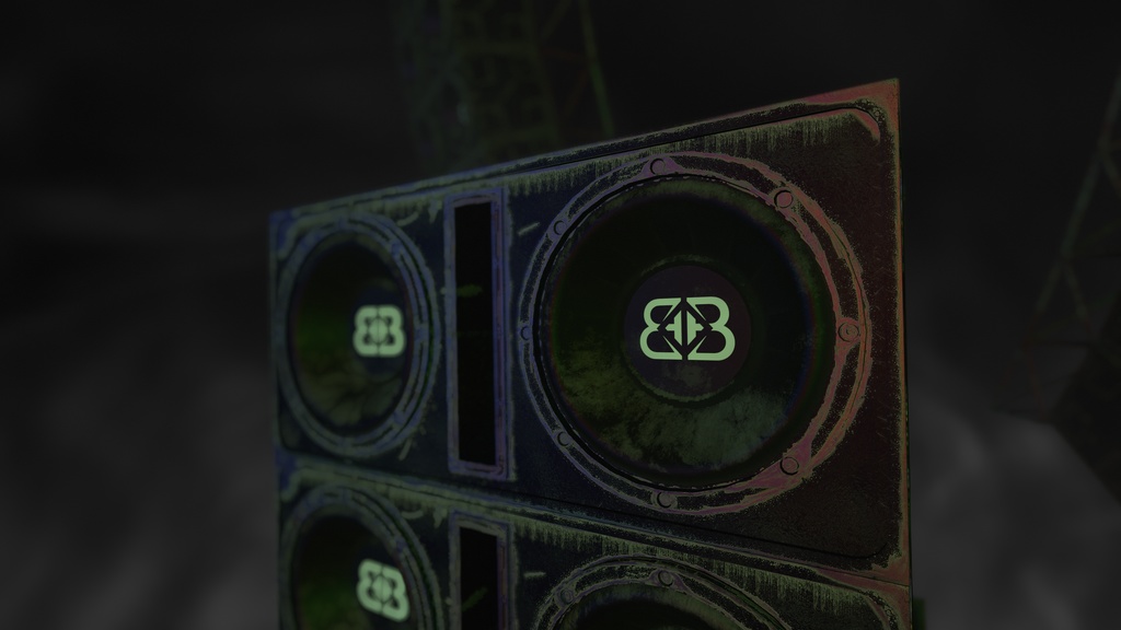 Banana Speakers V1 - Rusty