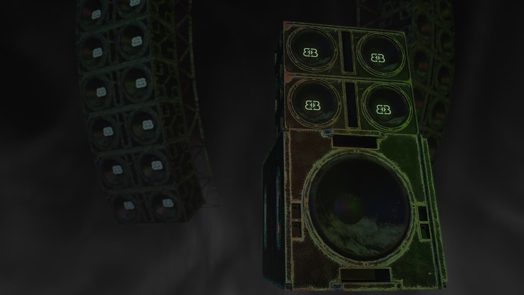 Banana Speakers V1 - Rusty