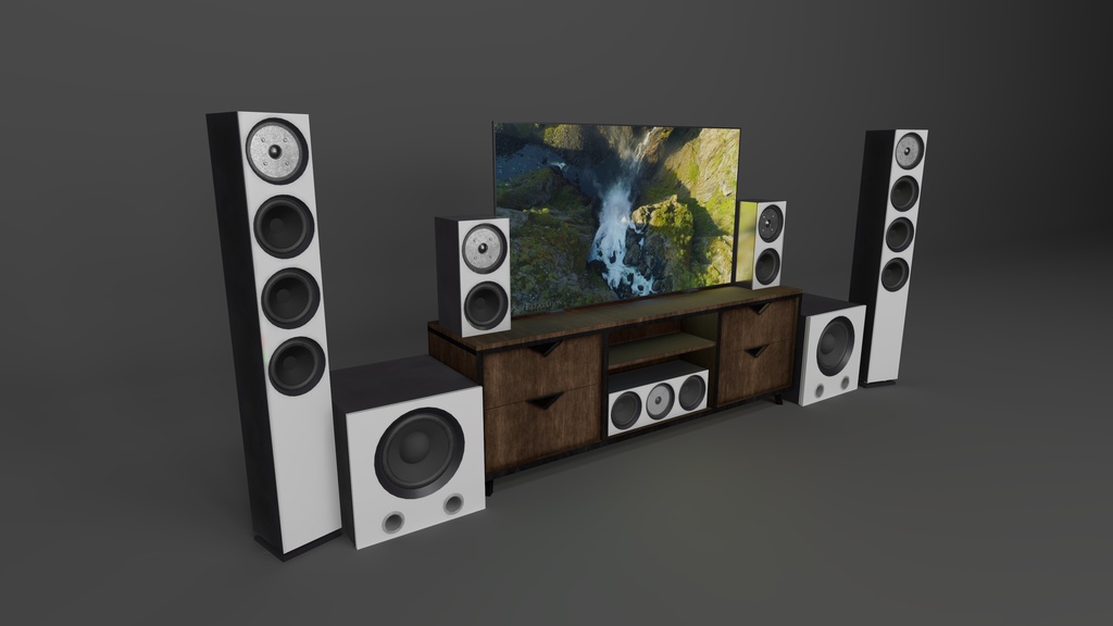 Banana Speakers V2 - Cinema 7.1