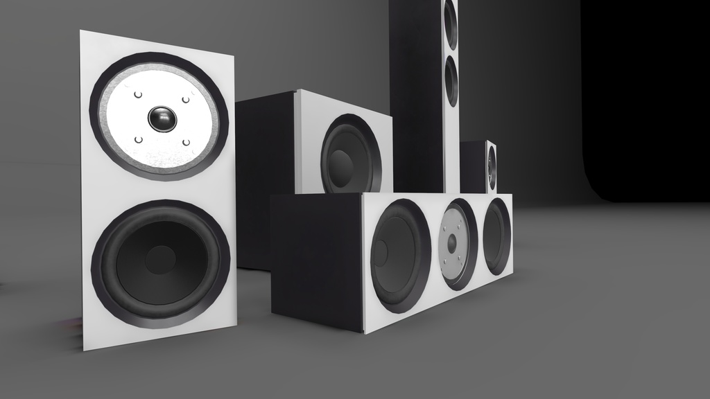 Banana Speakers V2 - Cinema 7.1
