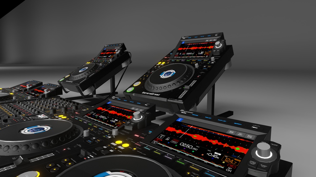 Banana CDJ-3000 & DJM-V10