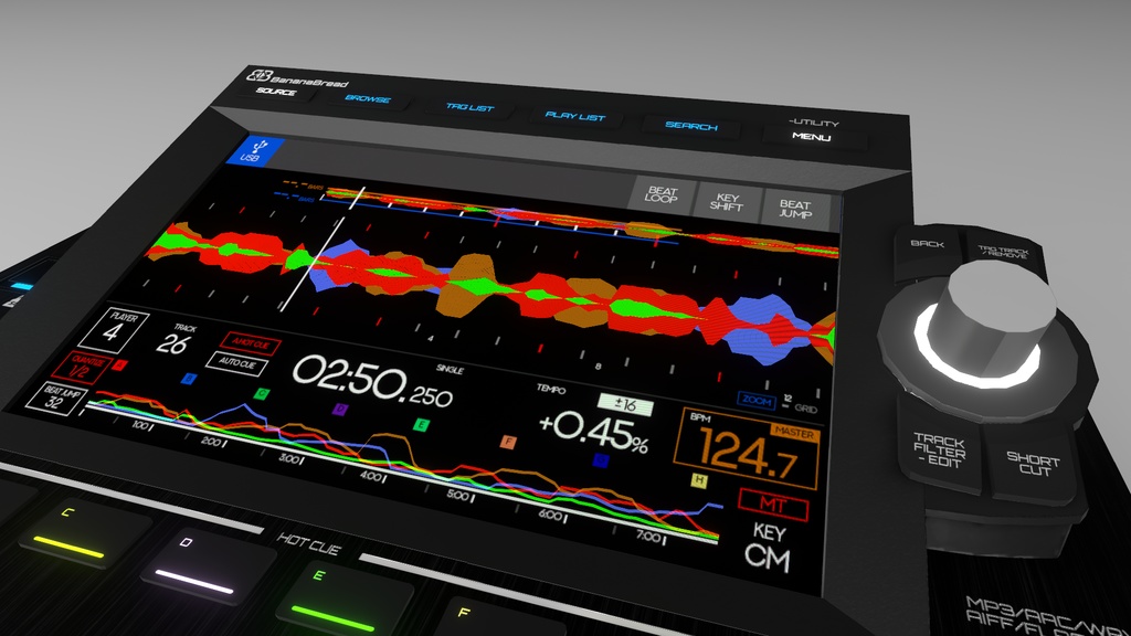 Banana CDJ-3000 & DJM-V10