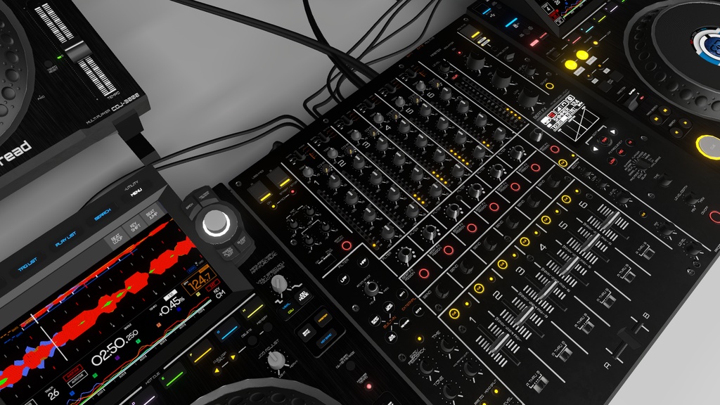 Banana CDJ-3000 & DJM-V10