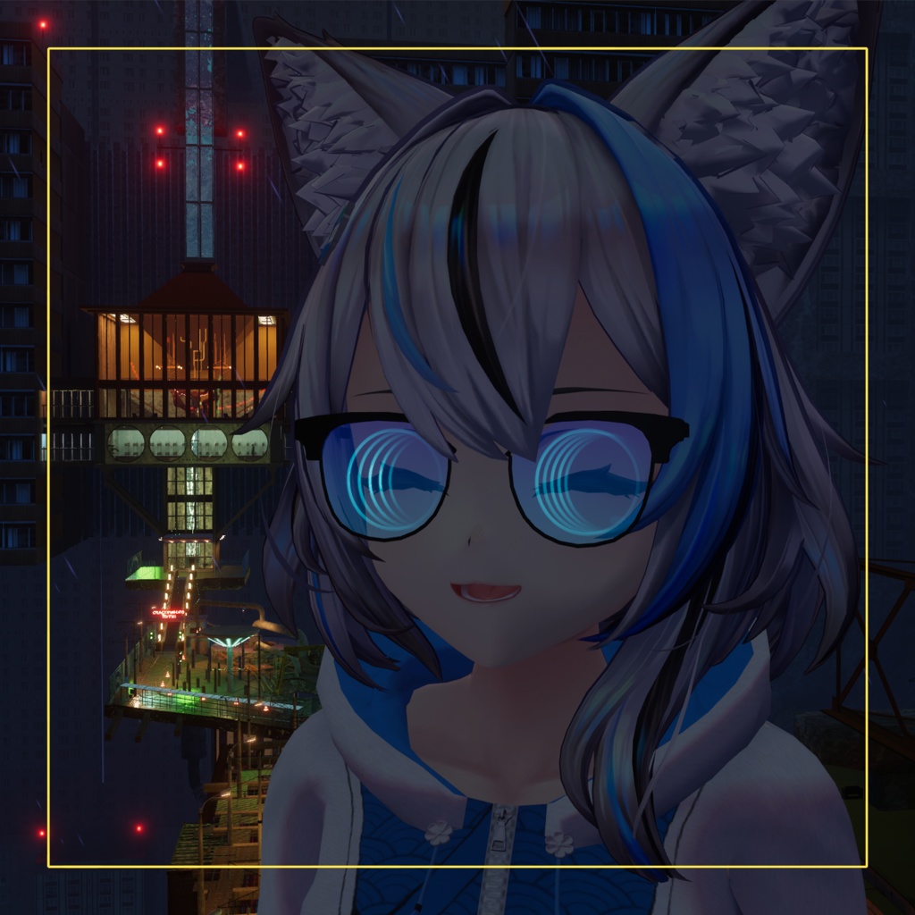 Banana Infinite Mirror Glasses