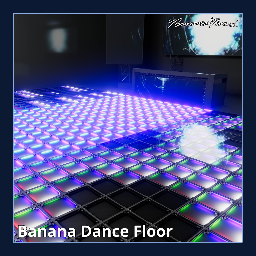 Banana Dance Floor | VR DJ Equipment V3