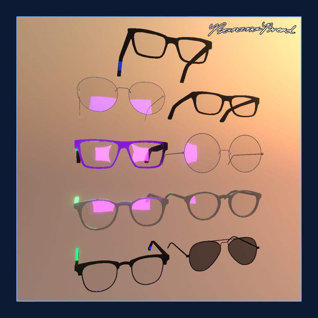 Banana Pro Lens Shader + Glasses
