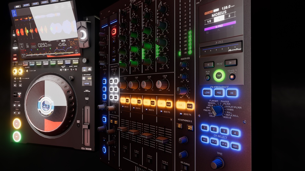 Banana CDJ 3000B & DJM A9