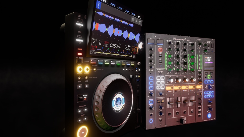 Banana CDJ 3000B & DJM A9