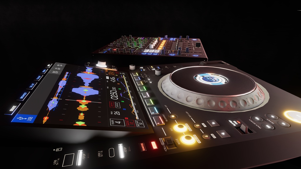 Banana CDJ 3000B & DJM A9