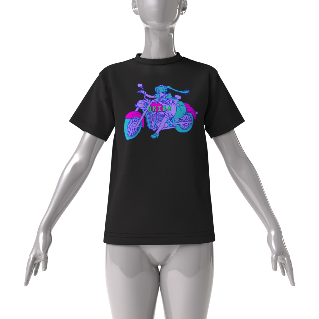 AKIBAてぃ~しゃつ(夜遊びブラック)