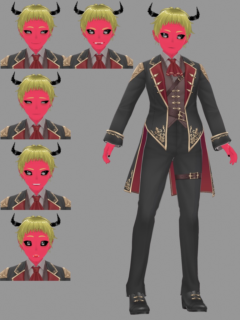 【VRoidで作った】妖怪、人外多め【VRMモデル配布】