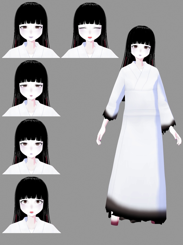 【VRoidで作った】妖怪、人外多め【VRMモデル配布】