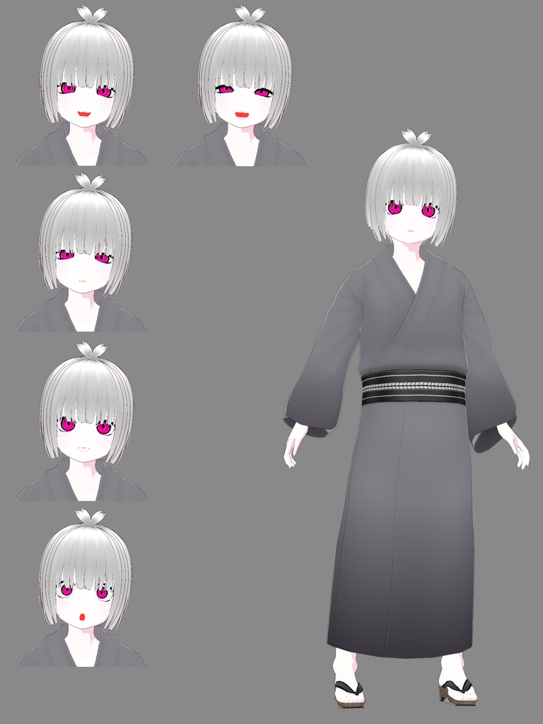 【VRoidで作った】妖怪、人外多め【VRMモデル配布】