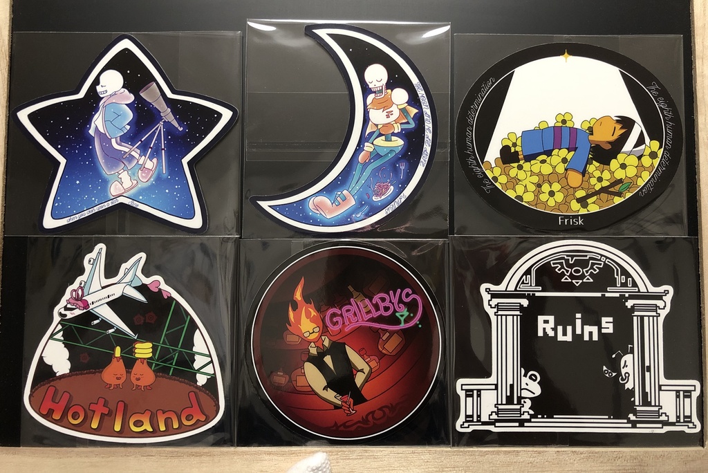 トラベル&キャラクターステッカー