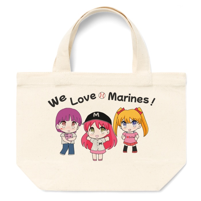 トートバッグーミニキャラ3人娘1