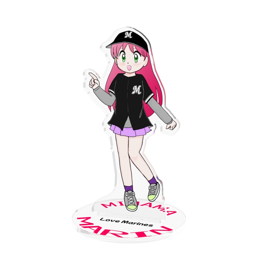 アクスタ真凛（ビジター）