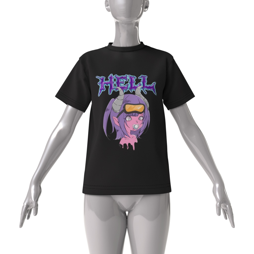 ビッグシルエットなヘルT