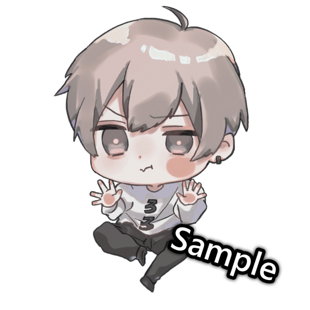 ろろアクキー　張り付き