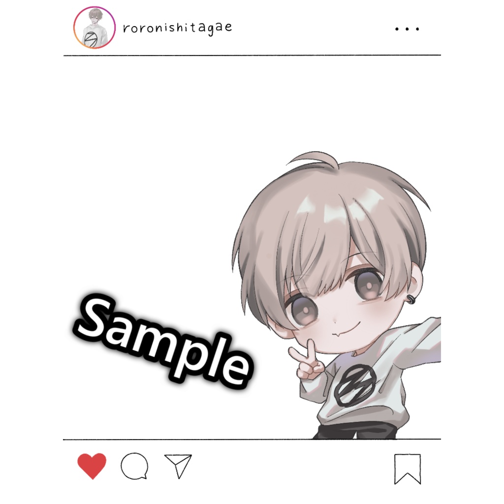 ろろアクキー　自撮り