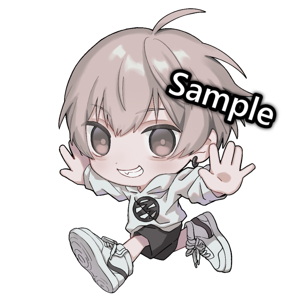 ろろアクキー はしゃぎ