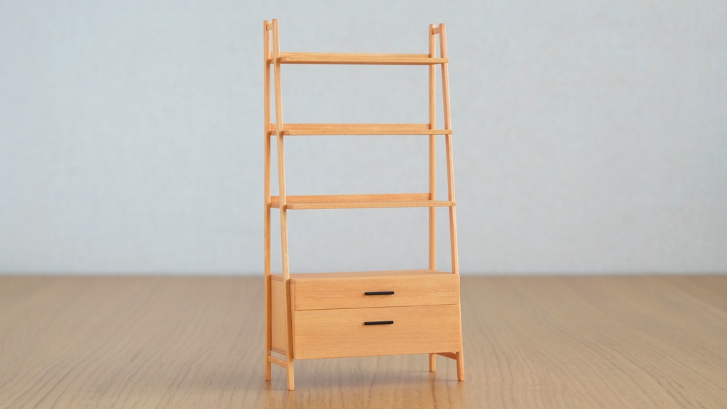 1/12 book shelf set