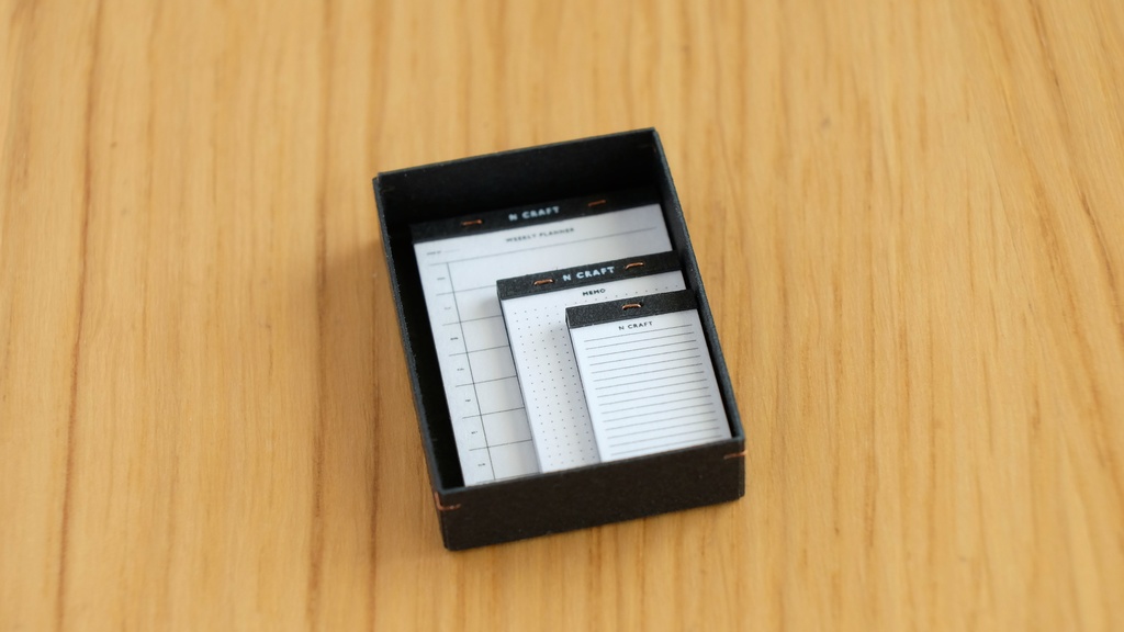 1/12 角留め箱セット minimal ver.