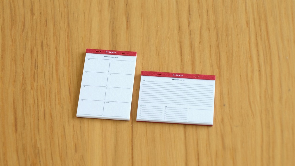 1/12 A4プランナーパッドセット