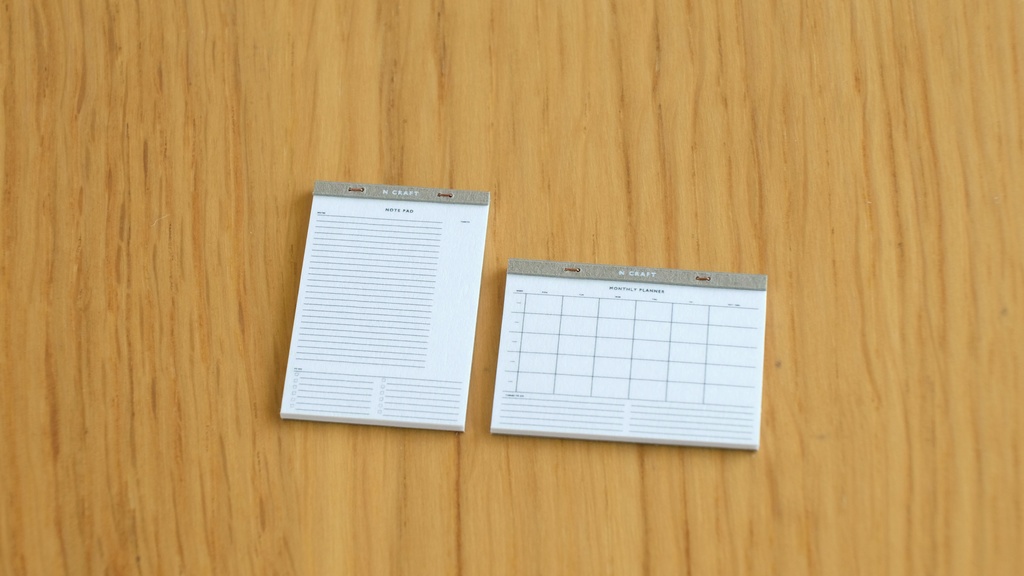 1/12 A4プランナーパッドセット