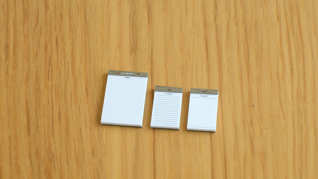 1/12 A5・A6メモパッドセット