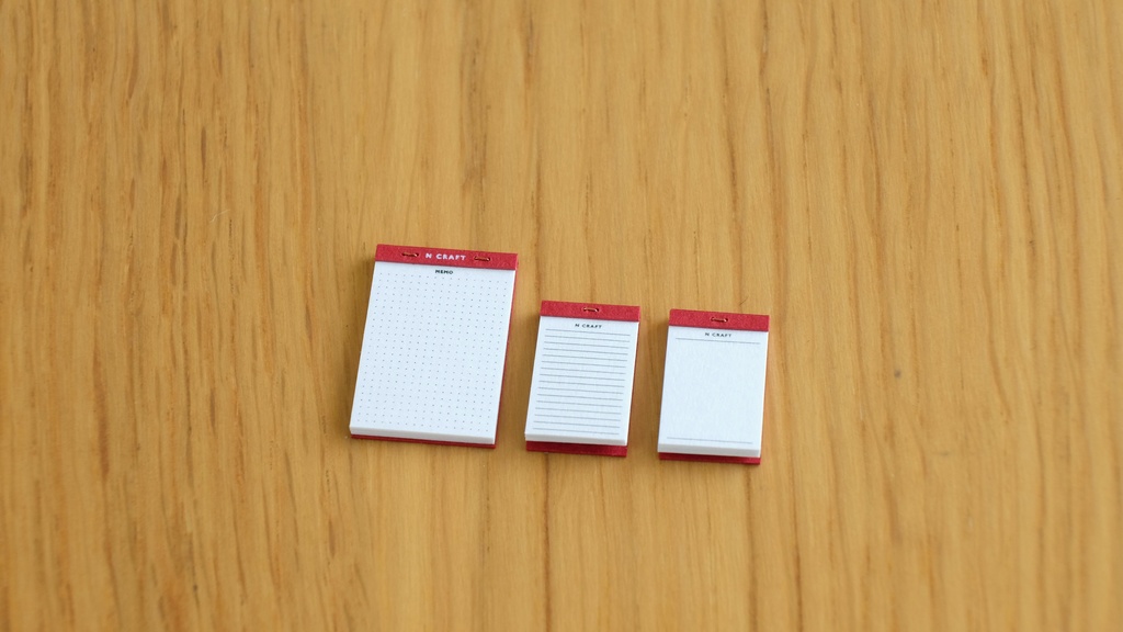 1/12 A5・A6メモパッドセット