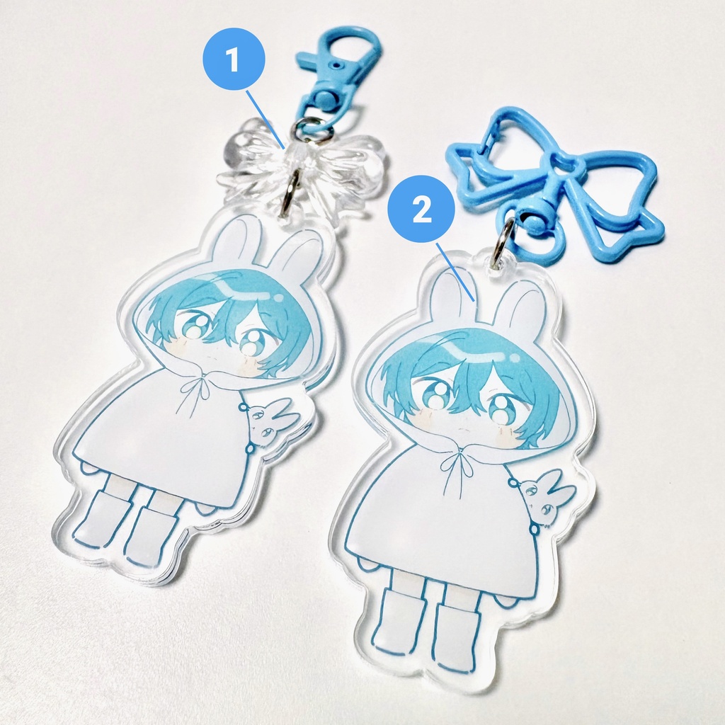 (入日初がちょっといじった)アクリルキーホルダー
