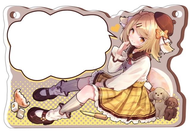 【非公式】C101「ねるちゃん卓上アクリルメモボード」