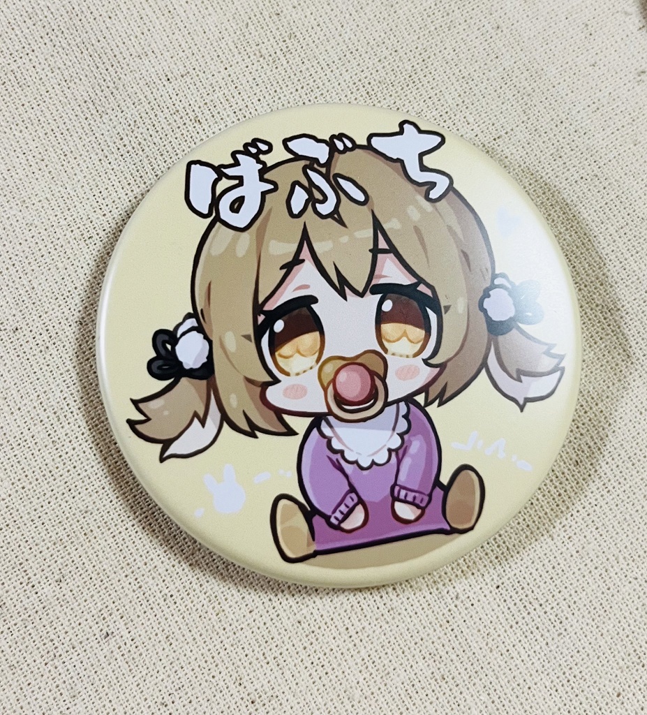 【非公式】C103 「ねるちゃん缶バッジ 」(2種)