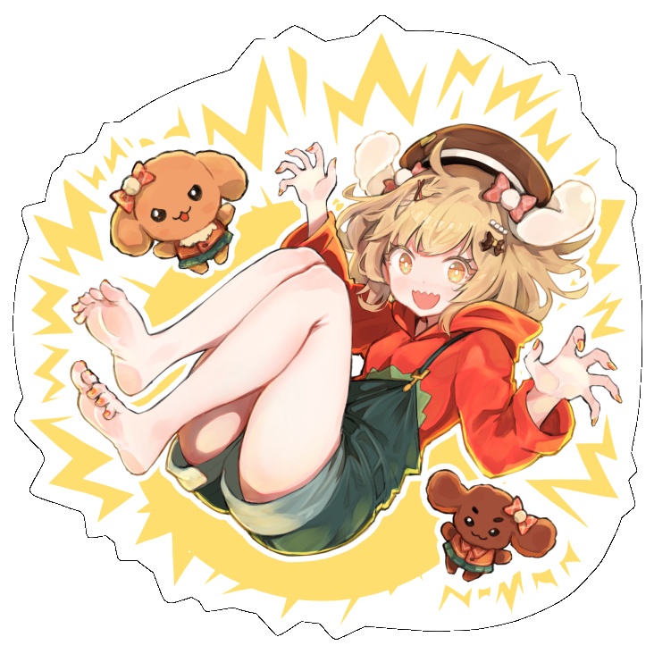 【非公式】C106新作「ねるちゃんビリビリマグネットシート」